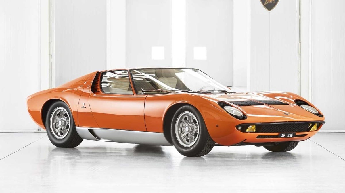 Lamborghini Miura 60歲 依然靚到犯規