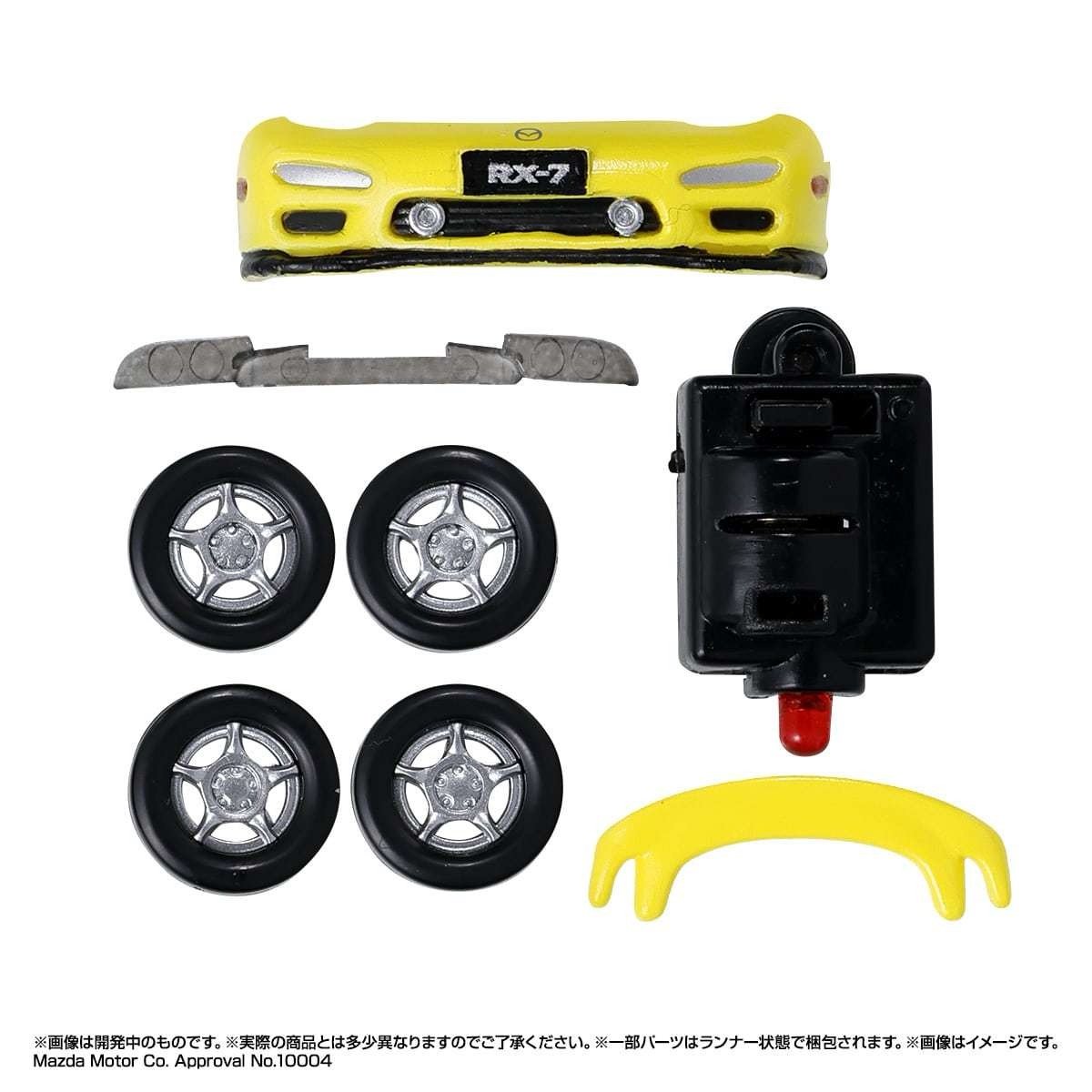 RX-7 發光機械車，靜得發狠