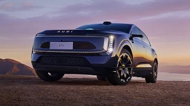 AUDI E7X：巨型電池，霸氣不止於大