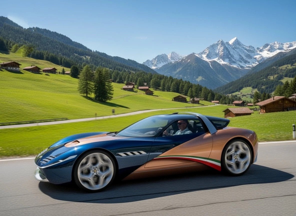 Berlinetta Veloce 車頭長到似把開山刀