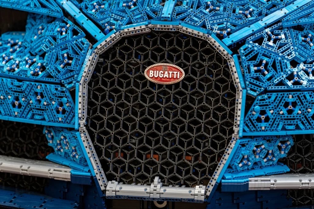 LEGO神級暴走！1:1真實可郁Bugatti Chiron
