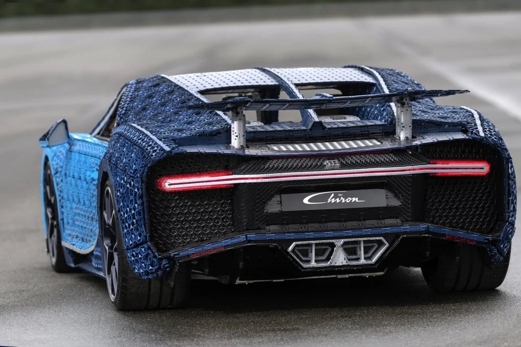 LEGO神級暴走！1:1真實可郁Bugatti Chiron