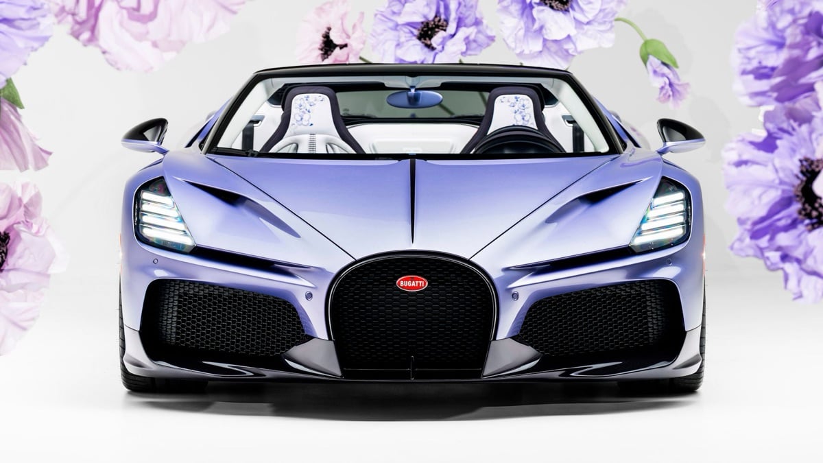紫到犯規嘅 Bugatti